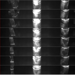 Локальный износ левого провода